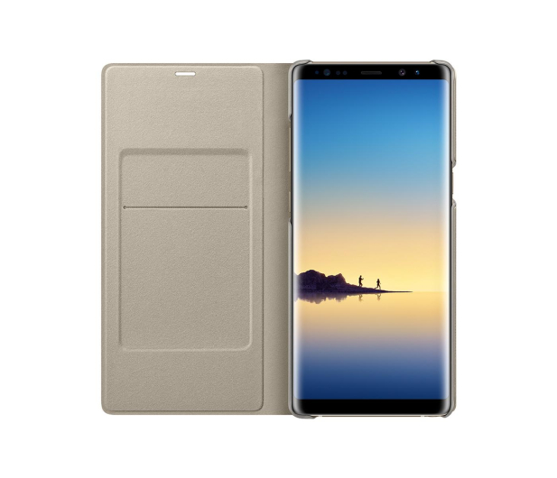 ETUI LED View Cover do Samsung Galaxy Note 8 zlote - 377865 - zdjęcie 3